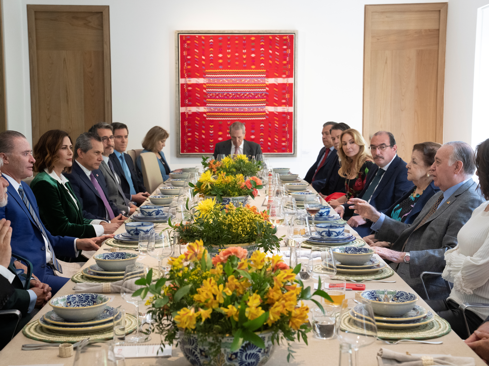 Bienvenida al embajador de México en España, don Quirino Ordaz