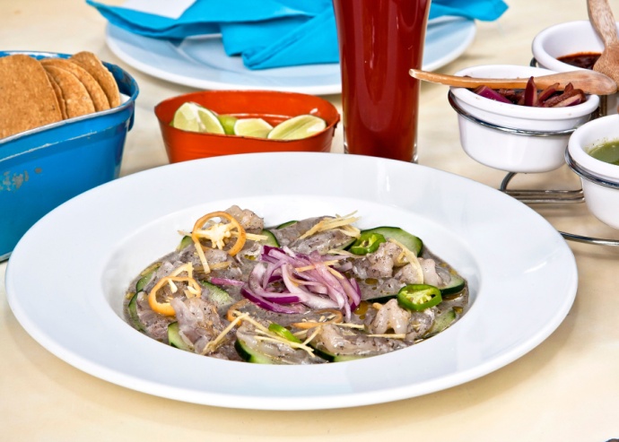 Aguachile de Langostinos