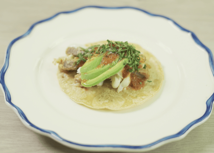 Tacos cantineros de milanesa