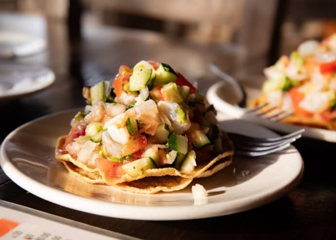 Ceviche de pescado estilo Baja California