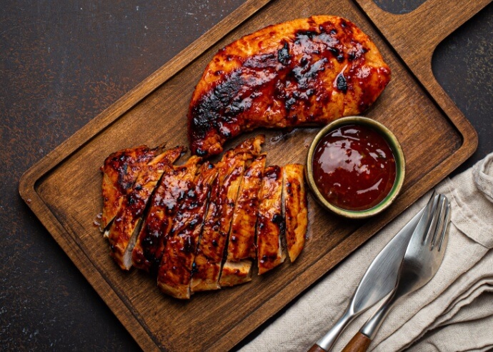 Filetes de pavo en adobo